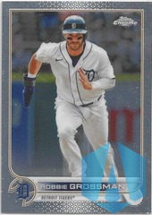2022 Topps Chrome Refractor #169 Robbie Grossman - Detroit Tigers